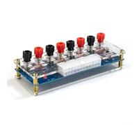 XH-M229 24-Pin Desktop Computer Power Module ATX Adapter Board with USB Interface and Switch for ATX/BTX Power Supply Testing(A)