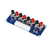 XH-M229 for atx for breakout Board With Fuse Protection 5A XH-M229 | Converts vertical cable to horizontal, for ideal for low-profile chassis, 24-pin for atx interface, compact design