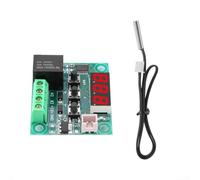 XH-W1209 Digital Thermostat for Temperature Sensitive Equipment, DC 12V Powered, 20A Relay Output, 0.5 Second Update Interval (Red)