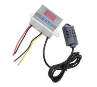 XH-W3005 Digital Display Humidity Controller with 0-99% for RH Range, 0.1% Accuracy, Straight-Through Output, for Industrial Control Switches, 220V