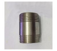 XHAJCSJWGD 1-1/2" Equal Male Thread Barrel Nipple 304 Stainless Pipe Fitting Connector Coupler water oil air