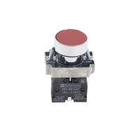 XHAJCSJWGD 5Pcs 22mm Red Momentary Push Button Switch XB2-BA42 1NC XHAJCSJWGD