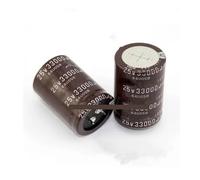 XHAJCSJWGD 5PCS 25v33000uf Electrolytic Capacitor Radial 33000UF 25V 35x60mm XHAJCSJWGD