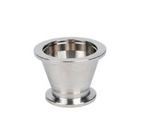 XHAJCSJWGD KF10 to KF16 Vacuum Conical Reducing NW Flange Reducer Joint SS304 Stainless Steel XHAJCSJWGD