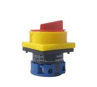 XHAJCSJWGD On off switch 2 position selector changeover 20A 1 pole Pad lock Main Cam rotary switches emergency stop YMW26-20/1GS