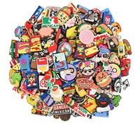 XHAOYEAHX Mexico Shoes Charms Mexican Food Shoe Decoration Charms for Party Favor, Polyvinyl Chloride, No Gemstone