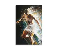 XHBKJA Exquisite Modern Family Canvas Wall Art Picture Print Photo Album-Abstract Fitness Poster Dynamic Male Figure for Workout Inspiration 20x30inch(50x75cm)