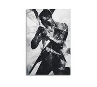 XHBKJA Exquisite Modern Family Canvas Wall Art Picture Print Photo Album-Geometric Art Sport Poster of Boxing Athlete in Dynamic Pose 20x30inch(50x75cm)