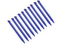 XHBTS 10 Pieces Plastic Replacement Touchscreen Stylus Pen, Compatible with Nintendo New 3DS XL, New 3DS LL (Blue)