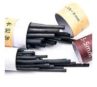 XHBTS 50 Pcs Vine Charcoal, Soft, Black Charcoal Sticks for Drawing, Sketching, and Fine Art, Willow Sketch Charcoal Pencils for Drawing -2 Box 3-5mm 5-8mm