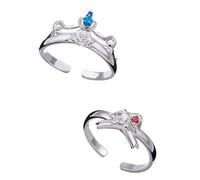XHBTS B.s Dogs Rings and Keychain 50 pcs Stickers Couple Cosplay Nakajima Atsushi Ring Finger Accessories