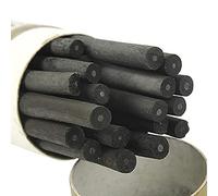 XHBTS Vine Charcoal, Soft, Black 25 Charcoal Sticks for Drawing, Sketching, and Fine Art, Willow Sketch Charcoal Pencils for Drawing (3-5mm(25pcs))