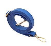 XHBYW 140CM Blue Leather Messenger Strap, Adjustable Replacement Shoulder Strap, Comfortable, Durable Crossbody Bag Strap for Everyday Use
