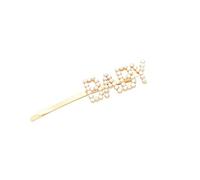 XHBYW 6.5CM 6Pcs Elegant Rhinestone Bobby Pins, Decorative Alloy Hair Barrettes, Sparkly Bridal Hair Clips For Wedding, Prom, Special