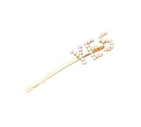 XHBYW 6.5CM 6Pcs Elegant Rhinestone Bobby Pins, Decorative Alloy Hair Barrettes, Sparkly Bridal Hair Clips For Wedding, Prom, Special