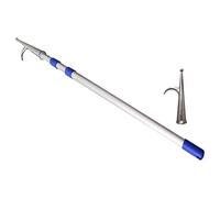 XHHBS Telescoping Boat Hook Pole 6 10 13 16 20 Ft Lightweight Telescopic Aluminum Pole Boat Hook for Mooring/Docking/Hanging(2M/6.6FT)
