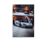 XHHOKA Liberty Walk 720S Supercar Poster with Custom Bodykit And Night Scene Decorative Canvas Wall & Art Poster Painting 12x18inch(30x45cm)