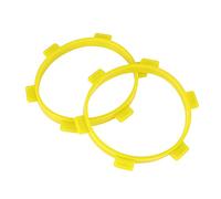 XHIKOWAT RC Tire Mounting Rubber Band Tool Fit for1/8 Sport Utility Vehicles 1/10 Cruiser Race Trucks Silicone Rubber 85 X 10mm (Yellow)