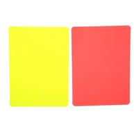 XHIKOWAT Red And Yellow Cards PVC Material Refereeing Tools Fit For Football Match and Referees for Various Other Sports, XHIKOWATmywsi6gv97