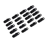 XHIKOWAT Windproof Fixed Crocodile Strong Pulling Force Clip Tent Fastener for Outdoor Camping Tents Awnings and Caravans 20pcs,Mountain Climbing Tools