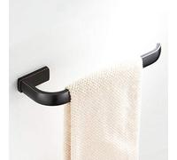 XHKJGS Wall Mounted Towel Rack with Hand Towel Ring Holder for Bathroom and Kitchen Black and White Bar Antique Bronze and Chrome Hanger Ring Gold Accessories 30 cm