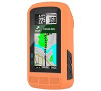 xhKJO Case Compatible with Wahoo Elemnt Roam 2 WFCC6,Soft Silicone Bike GPS Navigation Protective Cover, Watch Ultra Durable Frame Shell Skins Pouch for Wahoo ELEMNT Roam 2 WFCC6 Accessoires (orange)