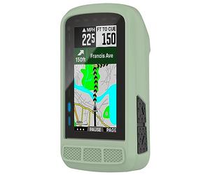 xhKJO Case Compatible with Wahoo Elemnt Roam 2 WFCC6,Soft Silicone Bike GPS Navigation Protective Cover, Watch Ultra Durable Frame Shell Skins Pouch for Wahoo ELEMNT Roam 2 WFCC6 Accessoires (green)