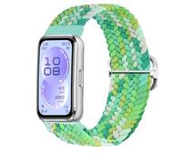 xhKJO Replacement Bands for Huawei Band 11 Pro Wristband, Replacement Straps Nylon WatchBand Wrist Strap,Sport Straps Bands Bracelet Wrist Strap for Huawei Band 11 Watch Accessories (geen)