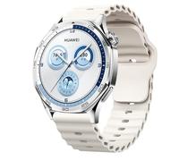 xhKJO Replacement Bands for Huawei Watch Ultimate 2 Wristband, Silicone Straps Wrist Strap, Replacement Bands Bracelet WatchBand Wrist Strap for Huawei Watch Ultimate 2 Accessories (beige)