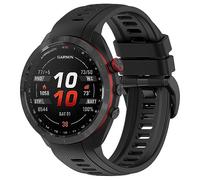 xhKJO Smart Watch Strap for Garmin Approach S70 42mm, Silicone WatchBand Wrist Strap, Replacement Bracelet Wristband Wrist Strap for Garmin Approach S70 42MM Golf GPS Smart Watch (black)