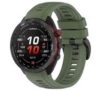 xhKJO Smart Watch Strap for Garmin Approach S70 42mm, Silicone WatchBand Wrist Strap, Replacement Bracelet Wristband Wrist Strap for Garmin Approach S70 42MM Golf GPS Smart Watch (green)