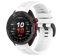 xhKJO Smart Watch Strap for Garmin Approach S70 42mm, Silicone WatchBand Wrist Strap, Replacement Bracelet Wristband Wrist Strap for Garmin Approach S70 42MM Golf GPS Smart Watch (white)