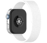xhKJO Sport Silicone Straps for Huawei Watch Fit 4/3 Wristband,Hook Buckle Straps WatchBand Wrist Strap, Replacement Bands Bracelet Wrist Strap for Huawei Watch Fit 4 Pro Smartwatch (white)