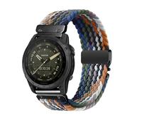 xhKJO Sport WatchBand for Garmin Fenix 8 43mm Wristband, 20mm Nylon Flip Clasp Straps Wrist Strap, WatchBand Bracelet Wrist Strap for Garmin Fenix Epix Pro 42mm / Amoled 43mm Watch (jeans)