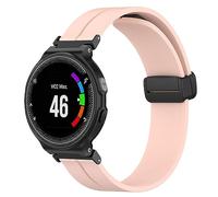 xhKJO Watch Strap for Garmin Forerunner 735 / Forerunner 237,Silicone Band Wrist Strap Bracelet Wristband for Garmin Forerunner 220 /Forerunner 230/235/ 620/630 /735XT / 235 Lite/ 235 (pink)