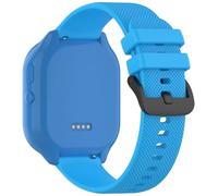 xhKJO Watchbands Compatible for Garmin Bounce 2 Strap, Genuine Silicone Watch Band Wrist Strap, Replacement Bracelet Wristband Wrist Straps for Garmin Bounce 2 Accessories (blue)