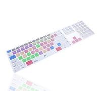 XHLWZR Ableton Live Shortcut Keyboard Cover for iMac G6 Keyboard,US&EU | English Silicone Keyboard Skin for iMac A1243 MB110LL/A MB110LL/B,Durable,Scratch-Resistant,Washable