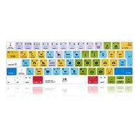 XHLWZR English Premiere Pro CC EU Keyboard Cover Skin for MacBook Pro 13 15