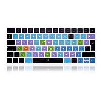 XHLWZR EU/UK Final Cut Pro X Shortcuts Hotkey Silicone Keyboard Cover Skin for iMac Magic Keyboard and Magic Keyboard 2(U.S Version, Model: MLA22L/A-A1644)