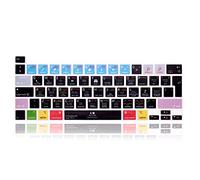 XHLWZR EU/UK Logic Pro X Shortcuts Hotkey Silicone Keyboard Cover Skin for MacBook Pro 16 inch A2141 2019+,for MacBook Pro 13 Magic Keyboard Pro M1 Chip A2338/A2251/A2289 2020+