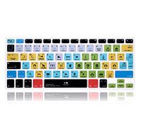 XHLWZR EU/UK Spanish Language ESP Silicone Premiere Pro CC Shortcuts Hotkey Keyboard Cover for MacBook Pro 13" 15" 17"(2015 or Older Version),for MacBook Air 13" A1369/A1466,European Protective Skin