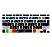 XHLWZR EU/UK/US Silicone Logic Pro X Shortcuts Hotkey Keyboard Cover for MacBook Pro 13" 15" 17" (2015 or Older Version),for MacBook Air 13" A1369/A1466,US and EU Layout Protective Skin