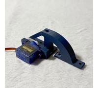 XHM Awesome Servo Motor Hinge - Hatch Door Hinge Parts & Servo Accessories, Perfect for Arduino Raspberry Pi DIY Robotics/Maker Projects (1, Dark Blue)