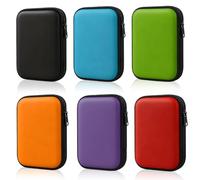 XHNKEG Set of 6 Playing Card Box, Playing Cards Box, Storage Bag for Cards, Headphones, Data Cables, Keys