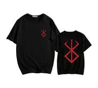 xhomeshop Anime Berserk Puck T-Shirts Guts Isidro Casca Hoodies The Black Swordsman Pullover Cosplay Sweatshirts Berserk Puck The Skull Knight Jumper