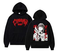 xhomeshop Anime Chainsaw Man Hoodies Chainsaw Makima Long Sleeves Pullover Makima Sweatshirts Makima Fans Clothing