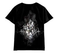 xhomeshop Anime Sword Art Online SAO T-Shirt Kirito Yuuki Asuna Yui Reverend Horton Heat Art Short Sleeve T-Shirt