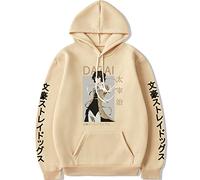 xhomeshop Bungo Stray Dogs Hoodie Men's and Women's Long Sleeve Tops Anime Print Casual Sports Pullover Sweatshirt Dazai Osamu Cosplay Costumes