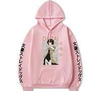 xhomeshop Bungo Stray Dogs Hoodie Men's and Women's Long Sleeve Tops Anime Print Casual Sports Pullover Sweatshirt Dazai Osamu Cosplay Costumes