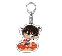xhomeshop Detective Anime Conan Keychain Acrylic Cartoon Creative Character Anime Merch